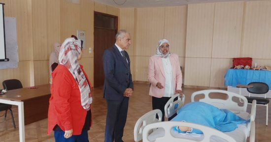 جامعة أسوان تفتتح معامل تمريض مطورة بالحرم الجامعي الجديد