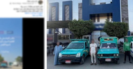 رادارات الميديا تطيح بـ 3 متهورين ساروا عكس الاتجاه في بني سويف