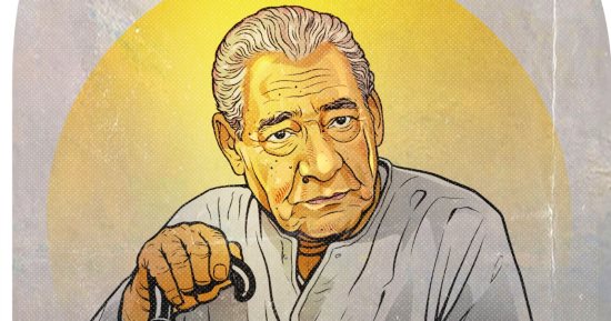 ذكرى رحيل الخال فى كاريكاتير اليوم السابع.. الأبنودى فى الذاكرة