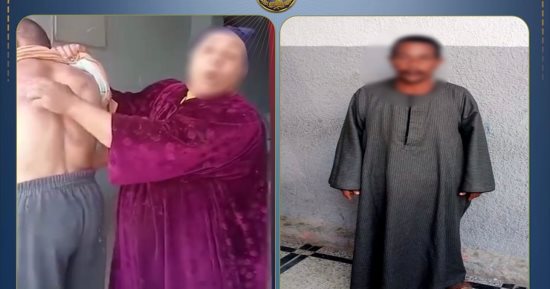 ضبط مزارع اعتدى بالضرب على شاب من "ذوي الهمم" فى المنوفية