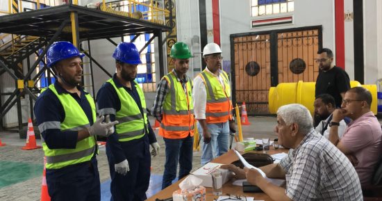 مياه سوهاج: 3581 متسابقا بالتصفيات النهائية لمسابقة تنمية مهارات الصحة المهنية