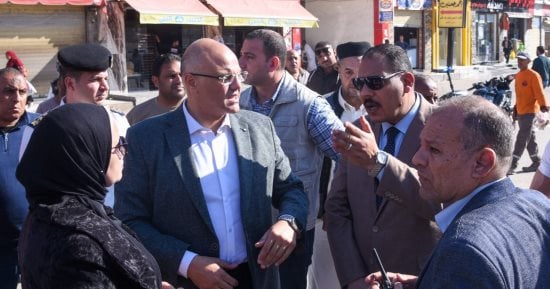 محافظ الإسكندرية يتابع أعمال توسعة الكيلو 21 بالعجمي لإزالة معوقات الحركة قبل الصيف