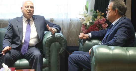 خالد عبدالغفار يبحث مع كامل الوزير ملفات التعاون الهامة