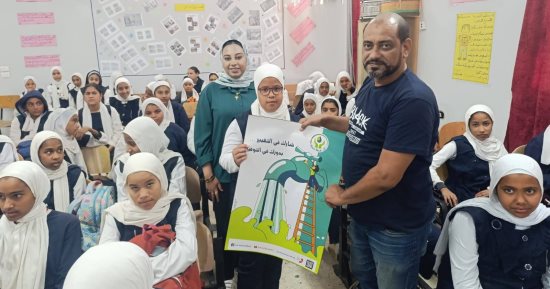 مياه الأقصر تنفذ أنشطة توعوية بمدرستي نجع مكي إسماعيل والشهداء الابتدائية بالطود.. صور