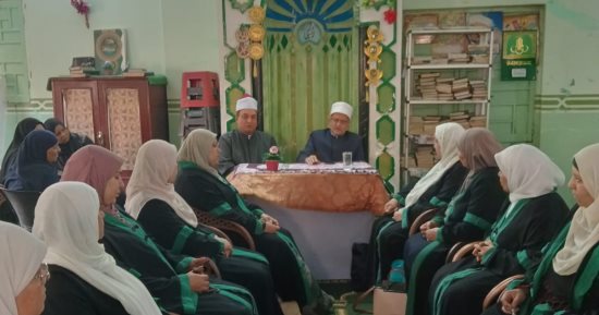 انطلاق القافلة الدعوية للواعظات بمسجد الشهيد فى سوهاج  