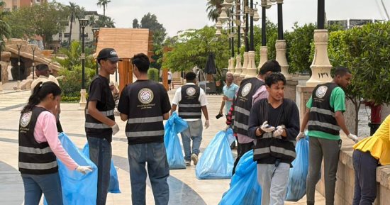 جامعة الأقصر تطلق مبادرة نيلنا حياة لتجميل منطقة نهر النيل ورفع المخلفات.. صور