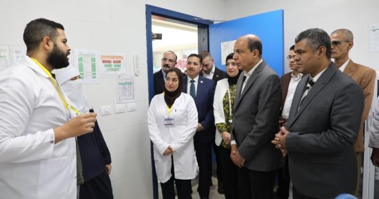 محافظ المنيا يفتتح أعمال تطوير الوحدة الصحية بالشيخ زياد بمغاغة