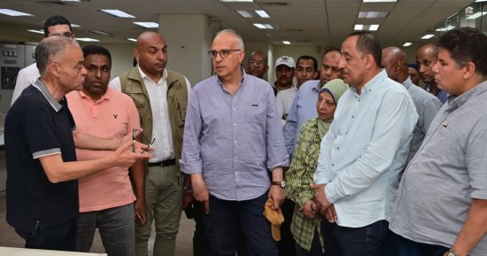 وزير الرى يكلف بسرعة استلام مستعمرتي الري والميكانيكا بتوشكى نهاية مايو المقبل