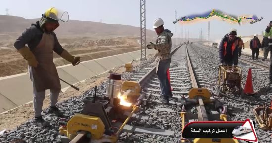 ملحمة مصرية.. تركيب قضبان وتشطيب محطات الخط الأول للقطار الكهربائى السريع