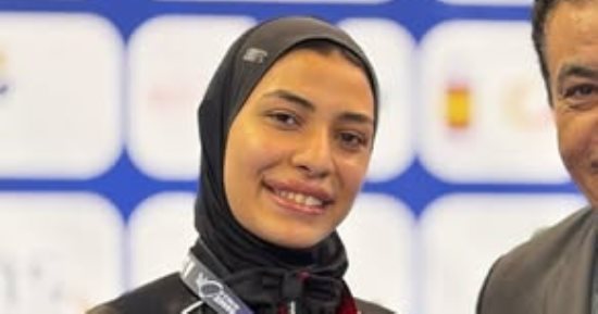 جنى حازم تحقق فضية بطولة الدوري العالمي للكاراتيه
