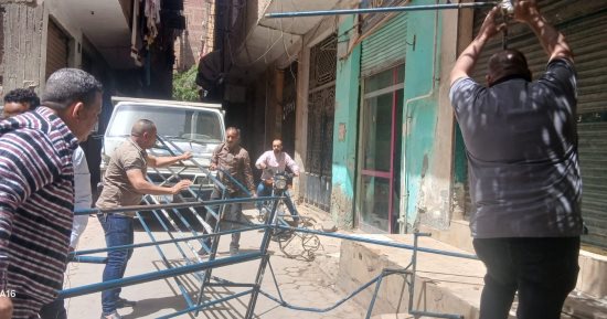 رفع إشغالات وطرق أبواب للتصالح.. حى العجوزة يشن حملة لتحسين الانضباط