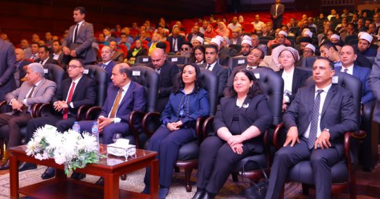 وزيرة التضامن تشهد استعراض إنجازات مشروع تعزيز قيم وممارسات المواطنة بمحافظة المنيا