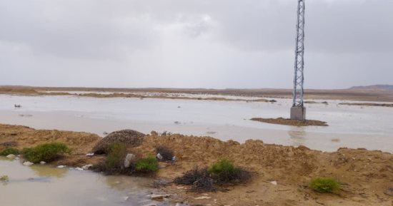 وزير الرى: سيول فى بعض أودية مدن العريش ورفح والشيخ زويد دون أضرار