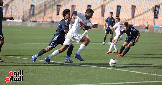 التعادل السلبى يحسم الشوط الأول بين الزمالك وإنبى