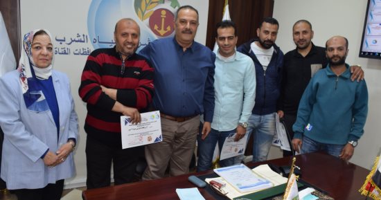 رئيس مياه القناة يتابع مشروعات التطوير ويؤكد تحسين الخدمات والتحول الرقمى