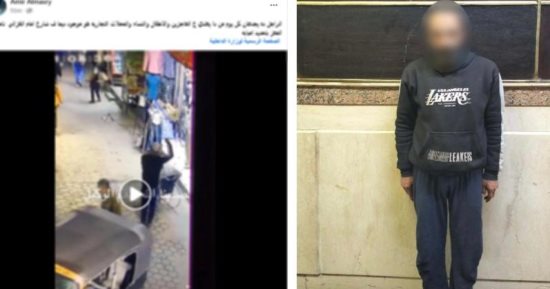 رعب فى شوارع إمبابة.. القصة الكاملة لـ"مجنون المارة" الذى هاجم المحلات