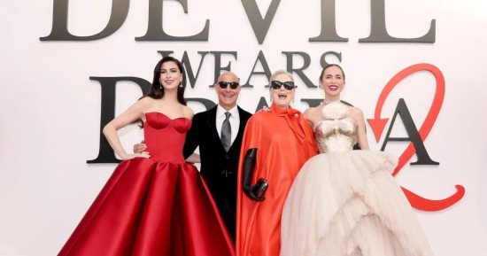 آن هاثاواي ترد على جدل "تنوع العارضات" في The Devil Wears Prada 2
