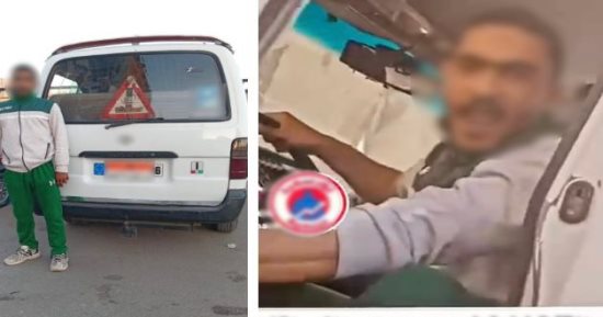 فيديو صادم يكشف تفاصيل سحل سيدة وتكسير سيارتها على يد سائق ببورسعيد