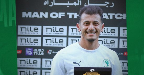 عمر الساعى يودع لاعبى المصرى بعد نهائى كأس عاصمة مصر