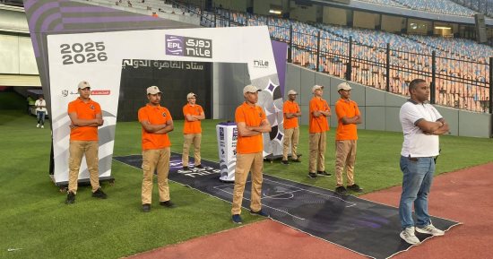 استعدادات أمنية لتأمين ستاد القاهرة قبل مباراة الأهلي والزمالك