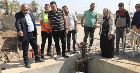 تخدم 6 قرى.. تعرف على محطة مياه تخليص الحديد والمنجنيز بالأشمونين بالمنيا