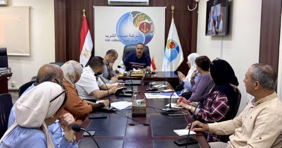 مياه القناة: متابعة لخط التحلية المغذي لقرى شمال العين السخنة وتسريع التشغيل