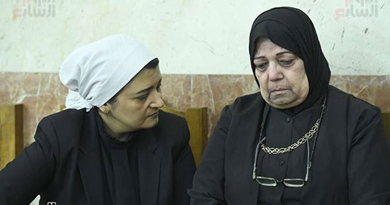 كبار الصحفيين والإعلاميين في عزاء والد همت سلامة.. فيديو 