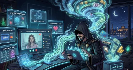 عصابات تبيع «الأمل الدليفري» وتصطاد الضحايا بالذكاء الاصطناعى.. شفرات الجن تتحول لـ«كود برمجى».. كيف سقط المثقفون فى فخ مشعوذى الـ«سبونسر» وبيزنس السحر السفلى بـ«الفيزا كارد».. رحلة فى معمل دجالى الديجيتال