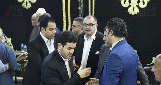 حضور كبير من الكوادر الصحفية فى عزاء والد الكاتبة الصحفية همت سلامة.. صور