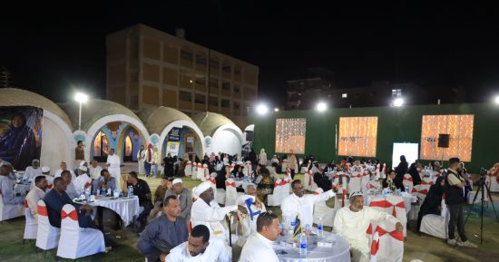 جامعة أسوان تشارك فى حفل تجهيز 52 عروسا بنصر النوبة