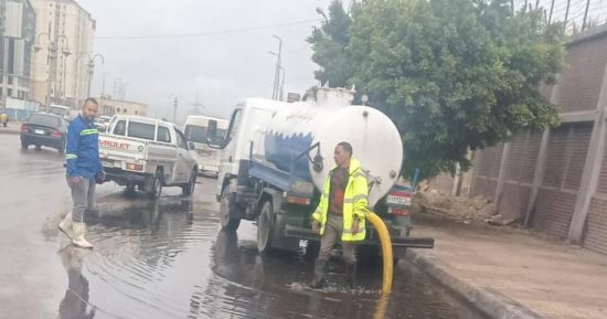 توقعات بسقوط أمطار متوسطة غزيرة أحيانا على الإسكندرية اليوم