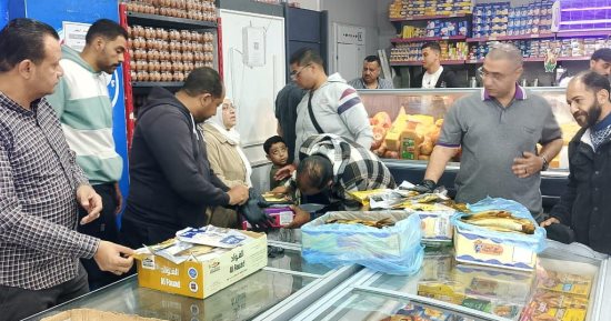تحرير 3442 مخالفة تموينية خلال شهر بالمنيا