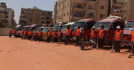 محافظ الجيزة يعلن بدء تطبيق منظومة نظافة متكاملة بهضبة الأهرام