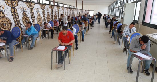 رئيس مياه الغربية يتابع اختبارات تسوية الحالة الوظيفية لـ205 عمال