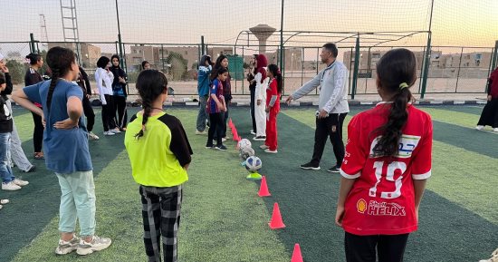 الشباب والرياضة بجنوب سيناء تستأنف تدريبات مشروع ألف بنت ألف حلم