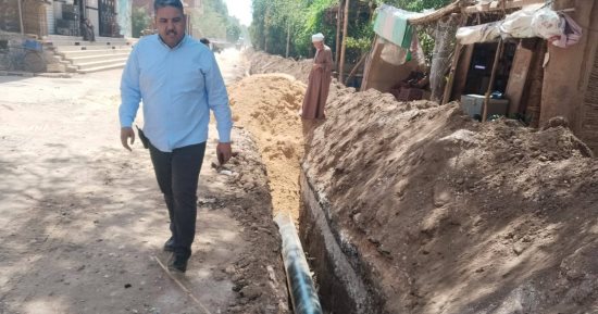 محافظ أسيوط: متابعة إحلال وتجديد خط مياه الشرب بجزيرة ساحل سليم 