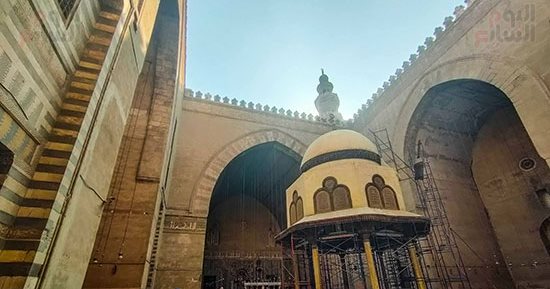 جماليات الزخرفة المعمارية فى مسجد السلطان حسن