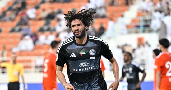 الننى يقود الجزيرة امام الوصل فى الدورى الاماراتى