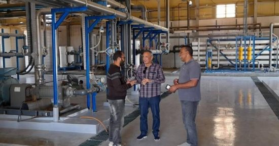 تعرف على أعمال التطوير بمحطة تحلية حلايب 