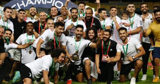 بكاميرا اليوم السابع.. شاهد تتويج الراحل أحمد سالم بكأس السوبر المصري