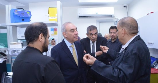 رئيس هيئة الاستعلامات يزور مستشفى 57357 ويؤكد: نموذجا رائدا للعمل الطبي في مصر
