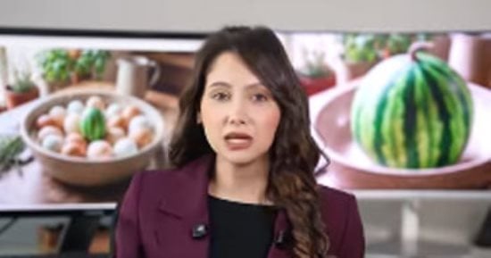 بطيخة قد "البلية" .. شوف أغرب ابتكار أمريكي فى عالم الزراعة (فيديو)