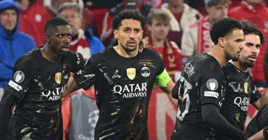 باريس سان جيرمان يتفوق على بايرن ميونخ بهدف في الشوط الأول