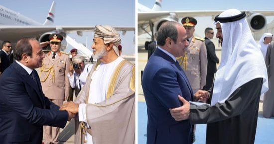 لن ترونا إلا معا.. مصر أقرب من حبل الوريد لأشقائها فى الخليج.. محللون خليجيون لليوم السابع: زيارة الرئيس تأكيد لدور مصر وإعلان تضامن فى توقيت حاسم.. وخبير اقتصادى: الزيارة تحمل رسائل إيجابية للمجتمع الاستثمارى