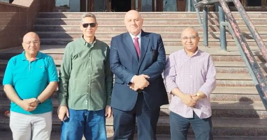 رئيس الإذاعة المصرية يتفقد إذاعة وسط الدلتا