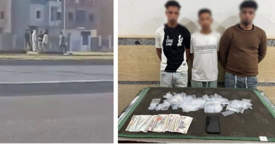 فيديو ديلرات أكتوبر يحبس الأنفاس.. والأمن ينهي مغامرة تجار البودر في الشارع