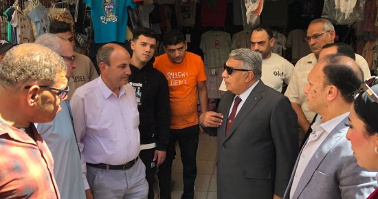 محافظ الدقهلية يشدد على مراجعة إجراءات السلامة بمنطقة سوق الخواجات بالمنصورة