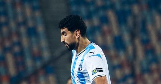 وليد الكرتي يتقدم لبيراميدز بالهدف الثاني أمام الشرقية إنبي