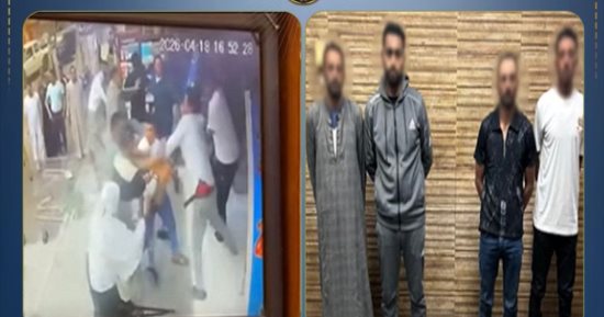 بسبب ركنة أمام المحل.. معركة بالأيدي بين 4 أشخاص تثير الذعر في الفيوم.. فيديو