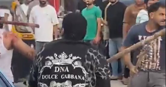 تفاصيل مشاجرة لخلاف على دفع قيمة ركن دراجة نارية في الحوامدية.. صور
